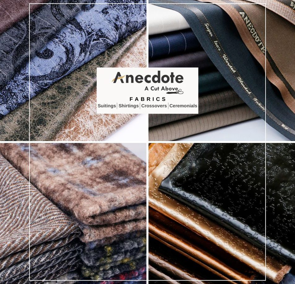 Menswear Fabric Collection by Anecdote